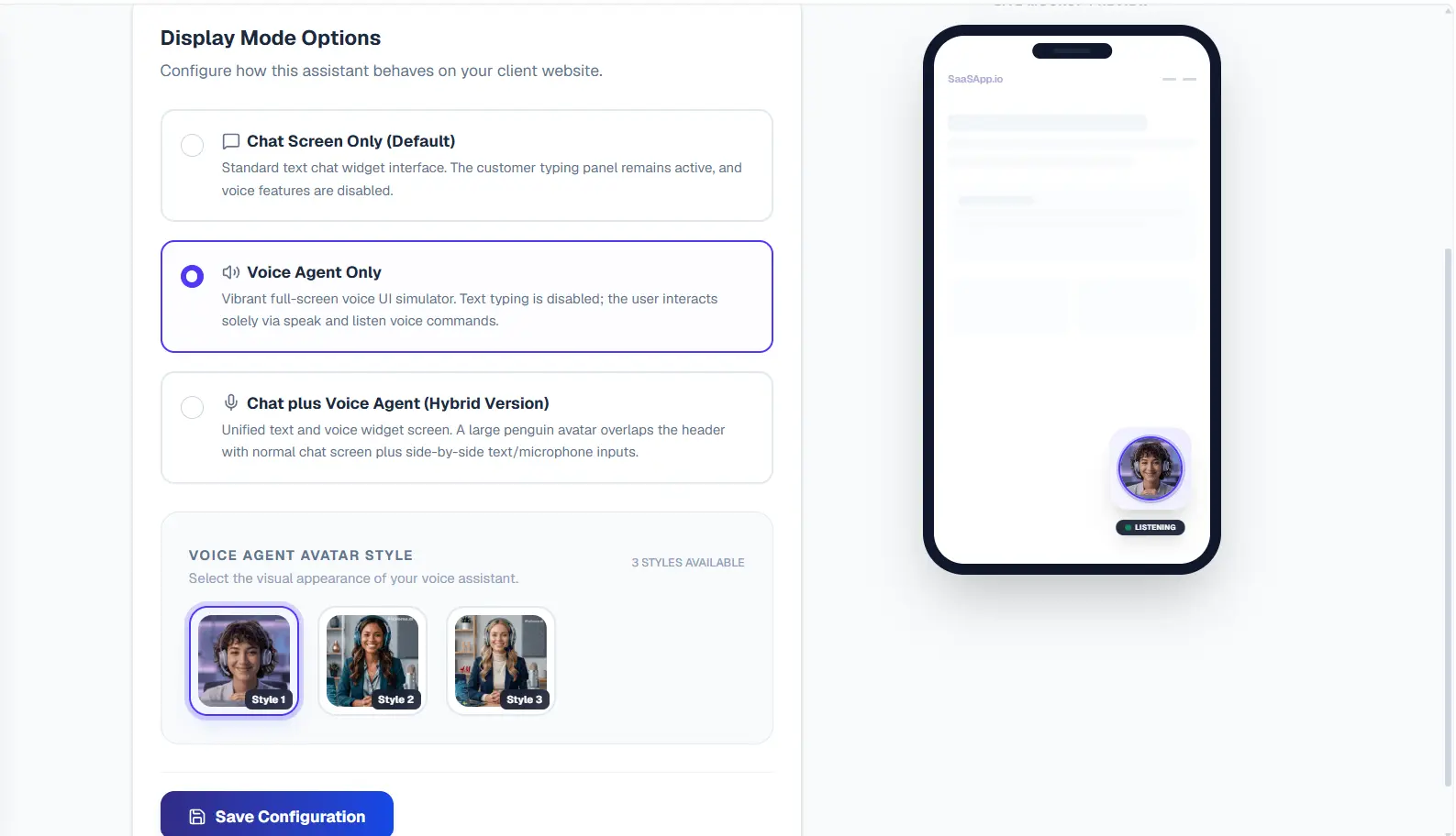 Voice Agent overview